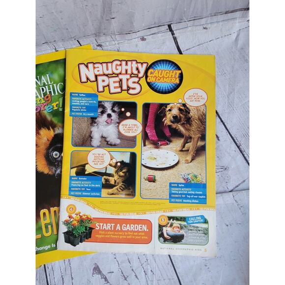 Lot of 4 National Geographic Kids Magazines 2000s - Picture 3 of 6
